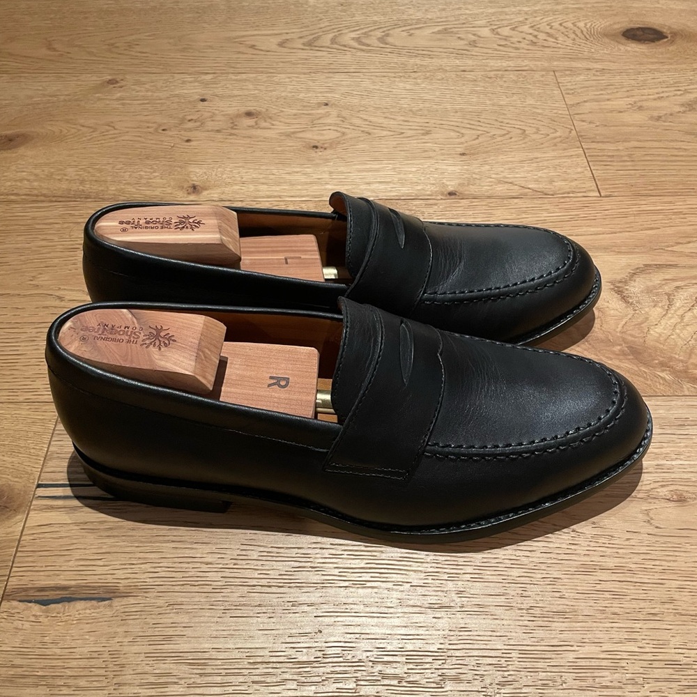 J Crew Leather Penny Loafers